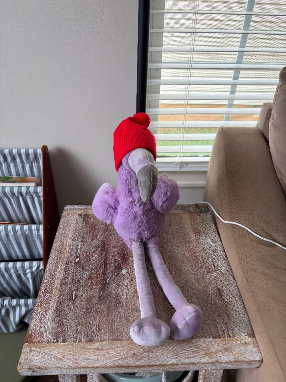 Purple Flamingo Stuffed Animal